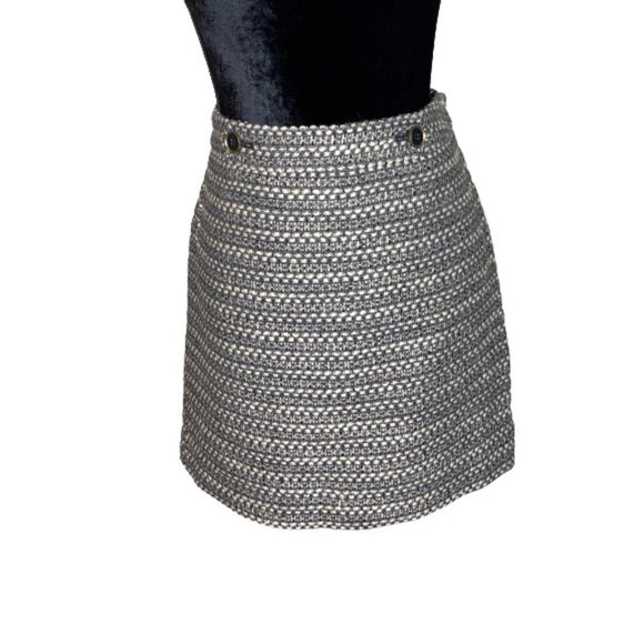 Ann Taylor LOFT Wool Blend A-line Skirt - Picture 3 of 14